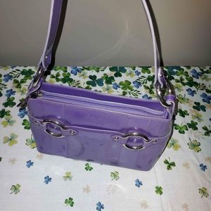 Beijo Purse Handbag Satchel Purple